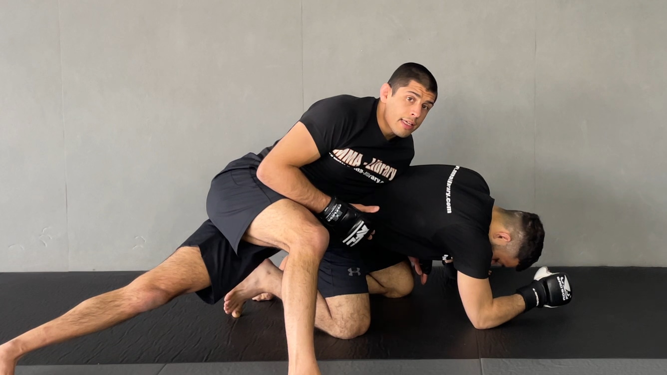 Drill für Front Head Lock Backtake