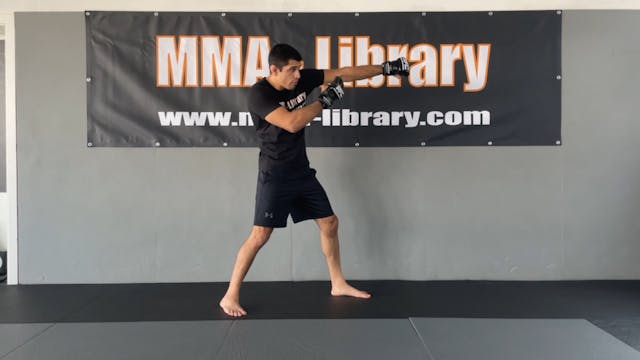 Drill für Basic Diagonal Step Out Jab