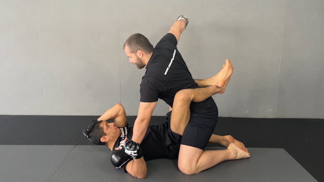 Drill für Closed Guard Strikes