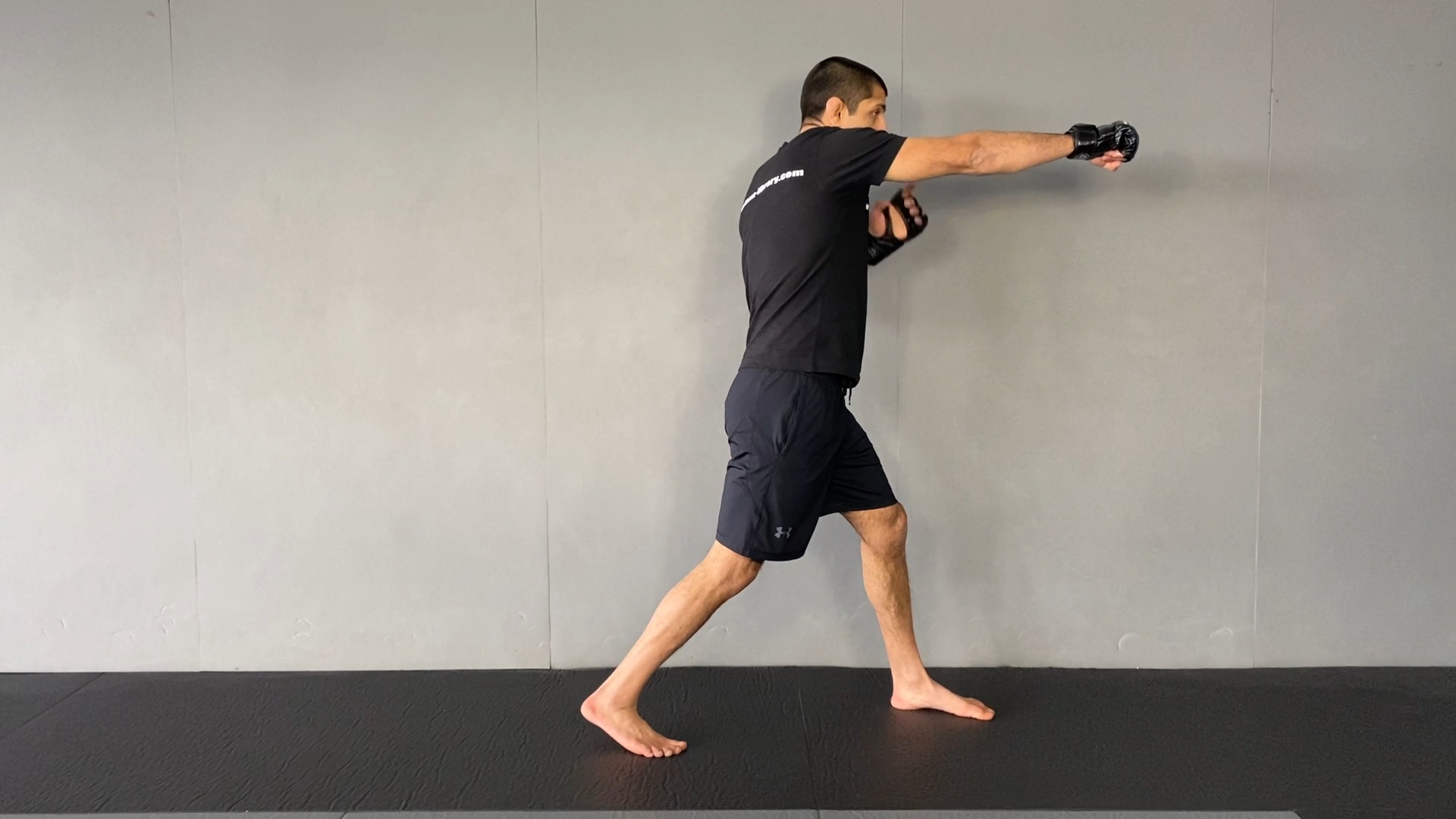 Drill für Basic Step Out Jab&Powerhand