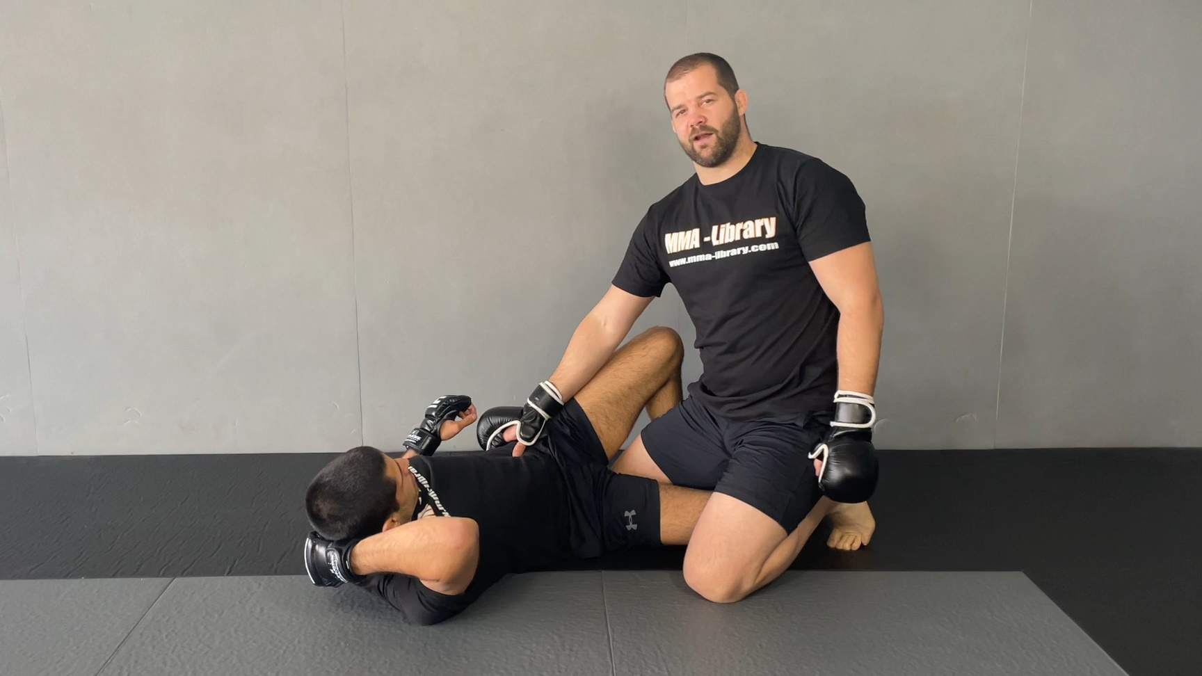 Explanation für Top Half Guard Position