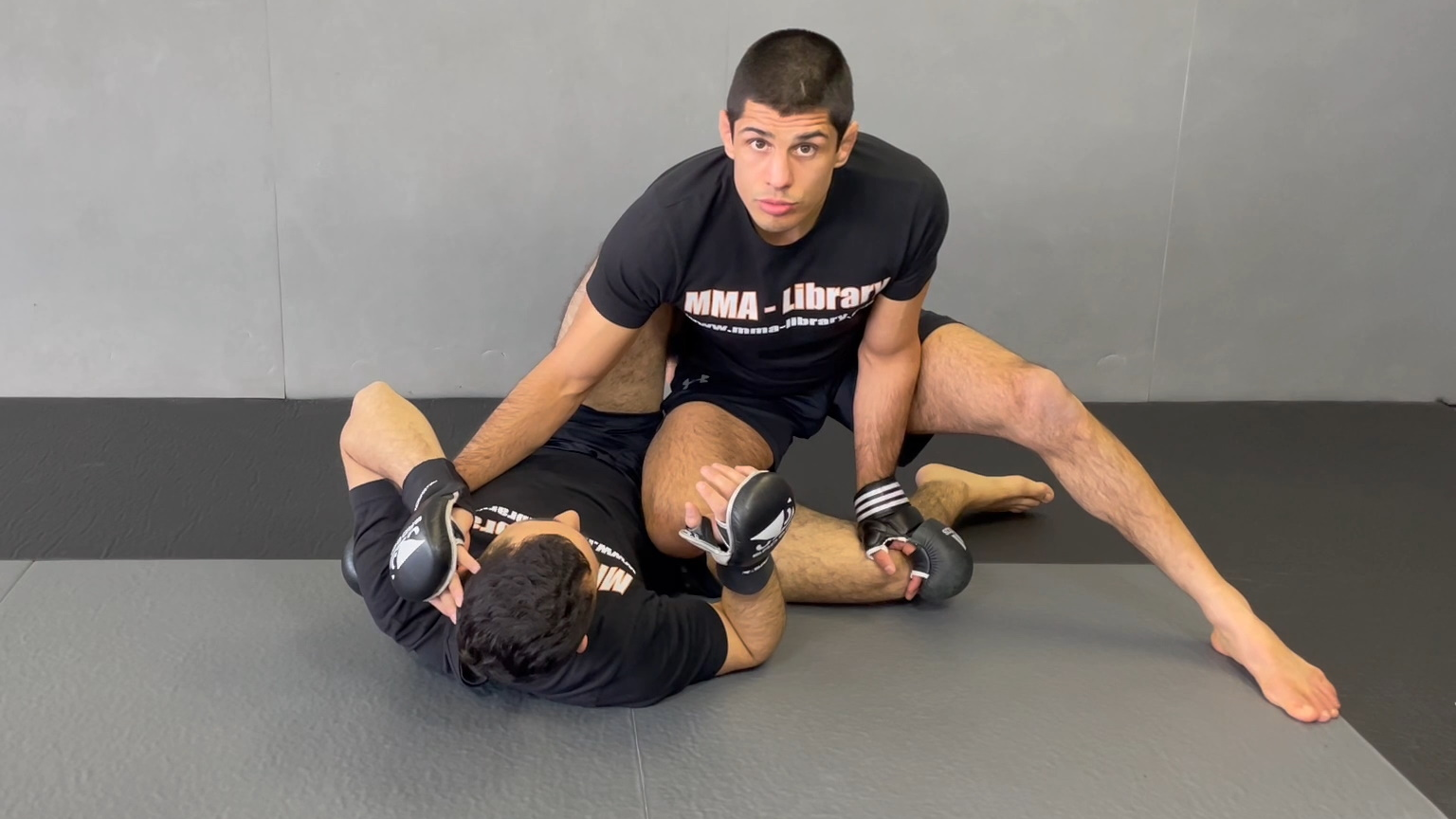 Drill for Closed Guard Top Shin Cross Pass 