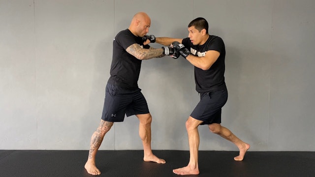 Drill für Underhook Offense Entry With Punches 1 