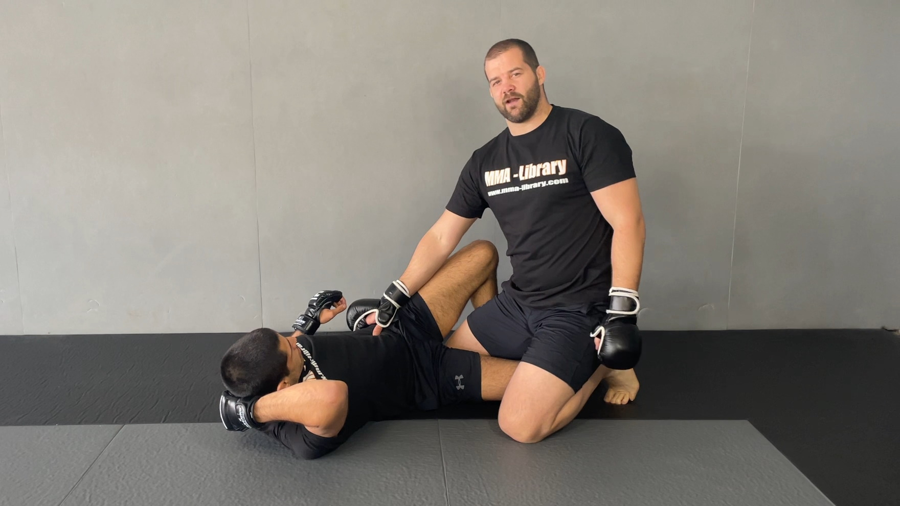 Explanation for Top Half Guard Position