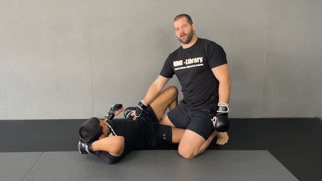 Explanation for Top Half Guard Position