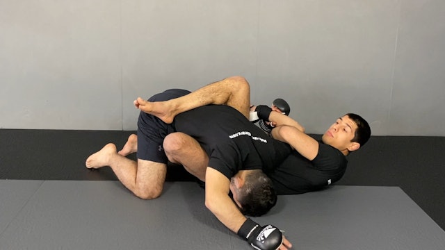 Drill for Half Guard Bottom Kimura 2 