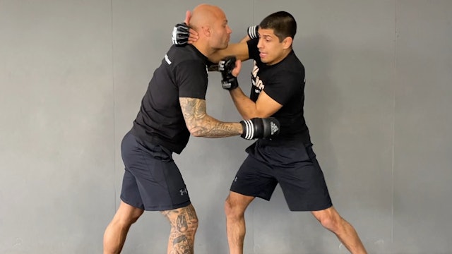 Drill for Thai Clinch Offense Dirty Boxing 1 