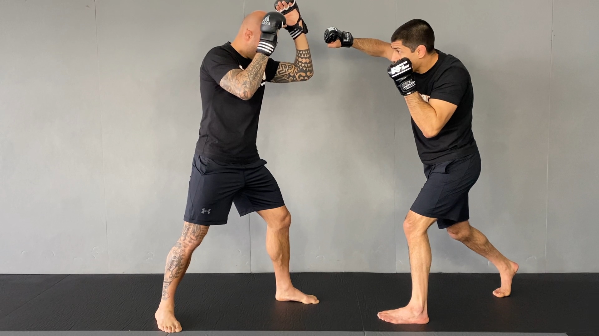 Drill for Bodylock Offense Entry With Punches 2 