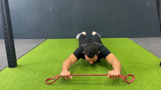 PRONE BANDED PRESS