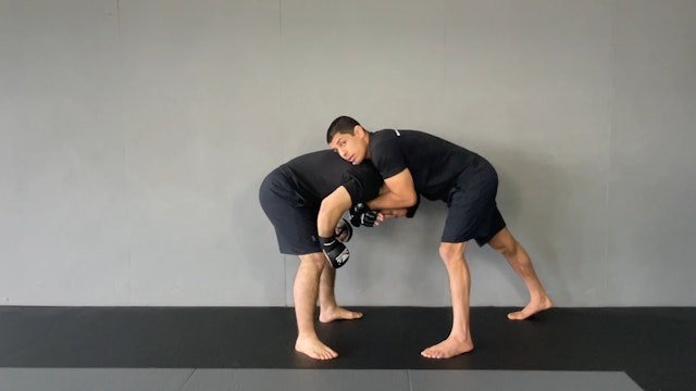 Drill for Head&ArmOffense 10 Finger Guillotine