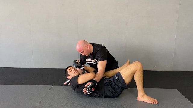 Drill for Cross Position Ellbow Knee Escape 