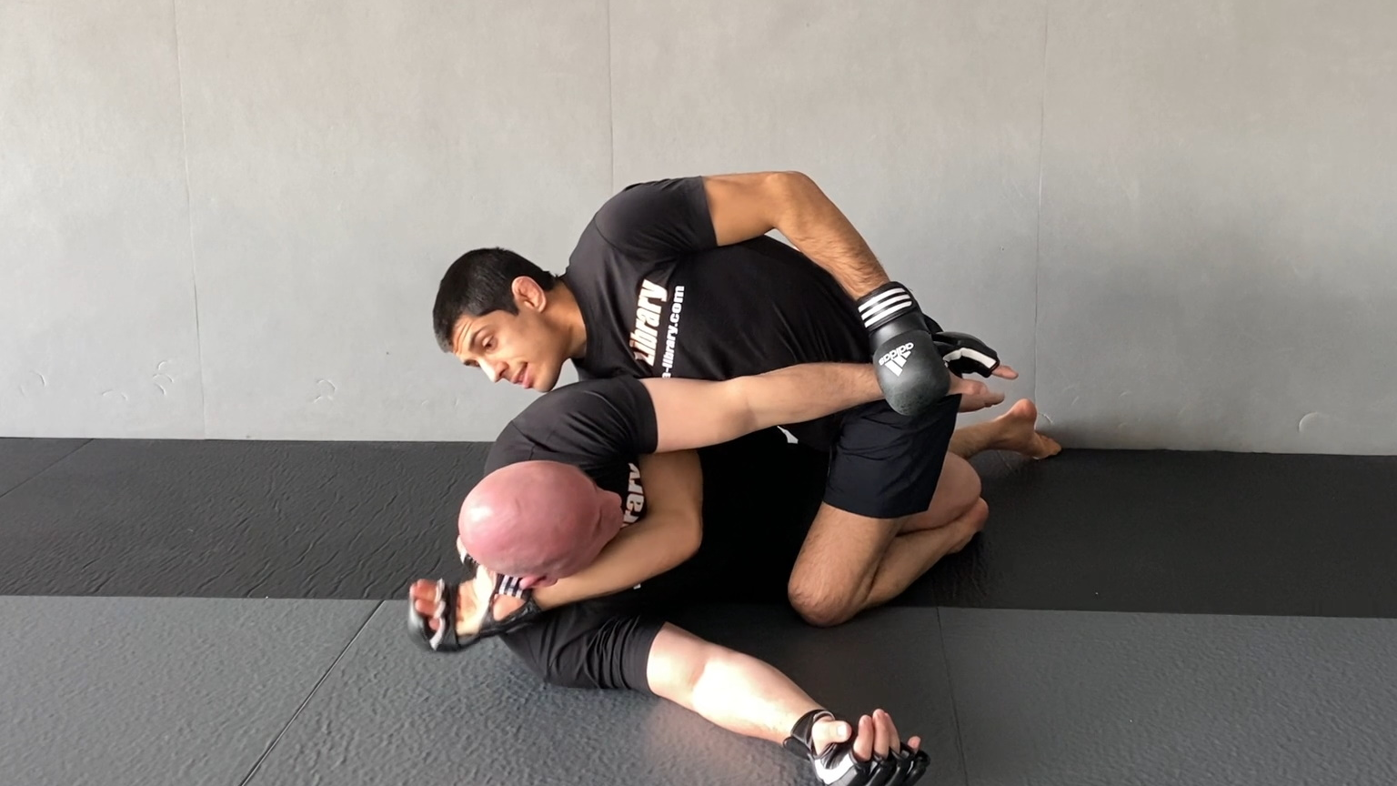 Drill for Half Guard Top Crowbar Choke 