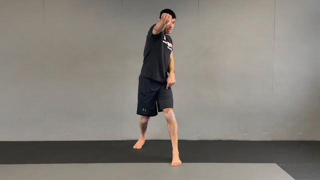 Warm Up Diagonal Step In