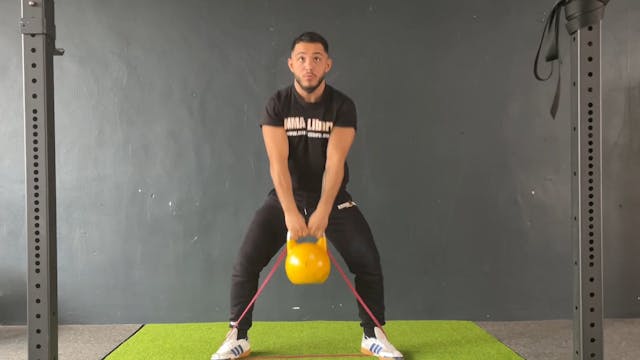 BANDED KETTLEBELL SWING