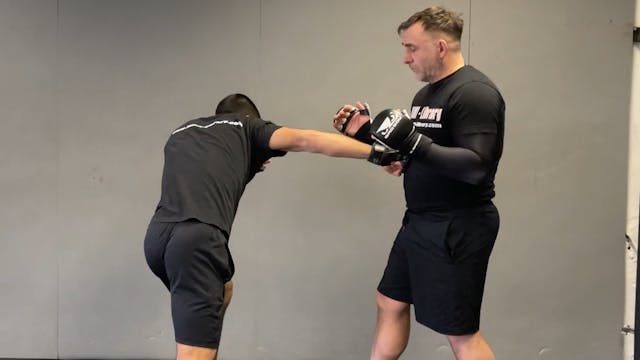 DRILL FÜR BLITZ OFFENSIVE JAB&POWERHA...