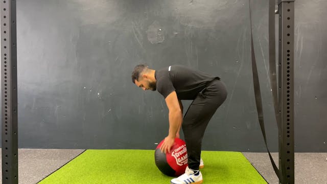 MEDBALL VERTICAL TOSS