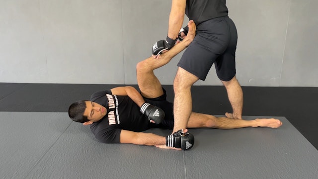 Drill for Open Guard Bottom Tripod Sweep 2 