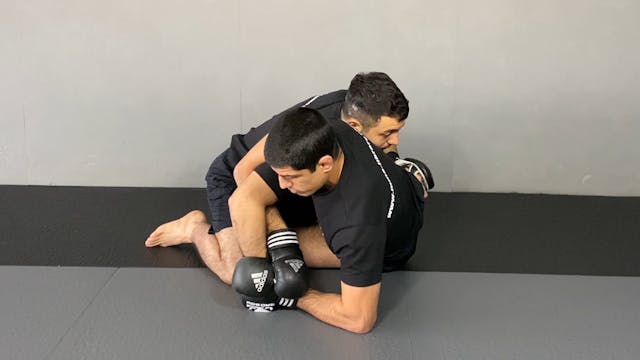 Drill for Half Guard Bottom Kimura 1