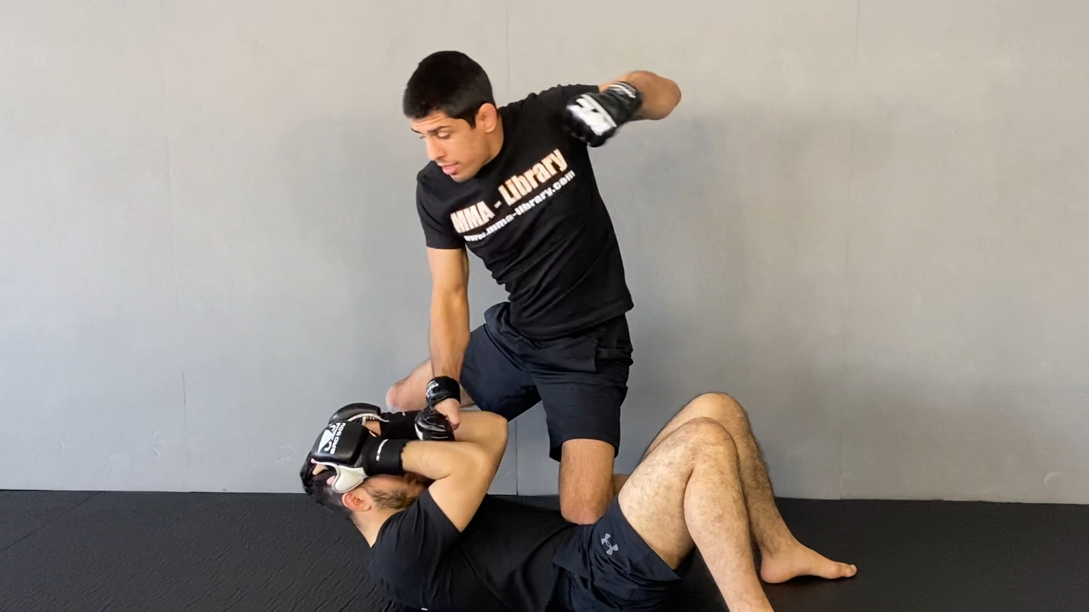 Drill for Cross Position Knee On Belly To Mount 