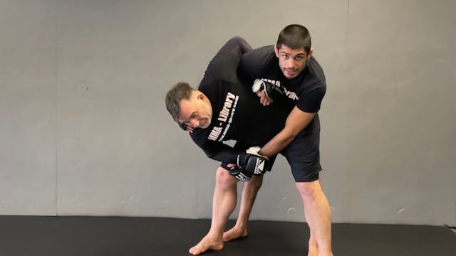 DRILL FOR OVERHOOK HIP THROW