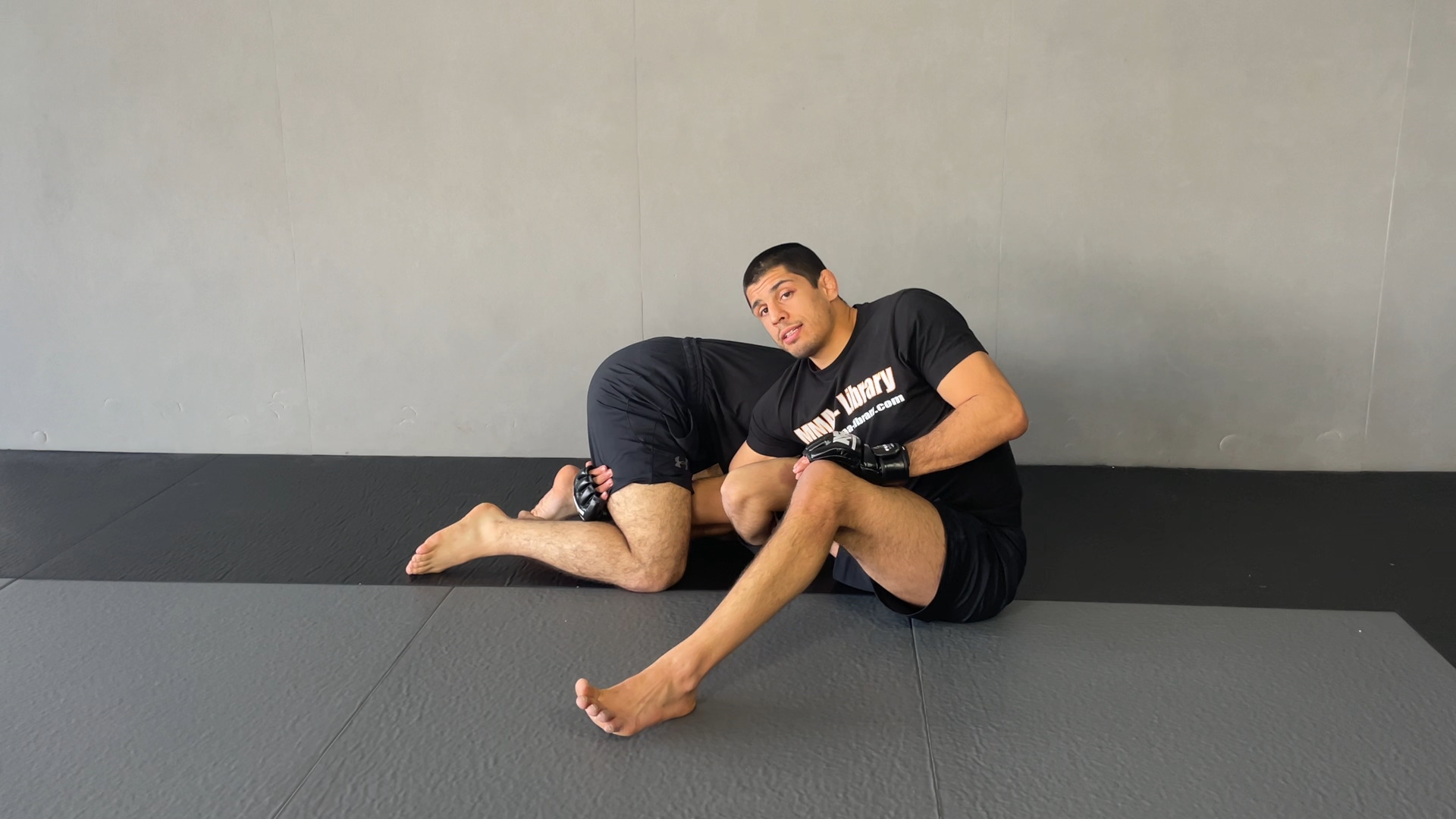 Drill for Single Leg Head Inside Defense on the Ground Escape 2