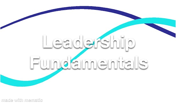 Leadership Fundamentals