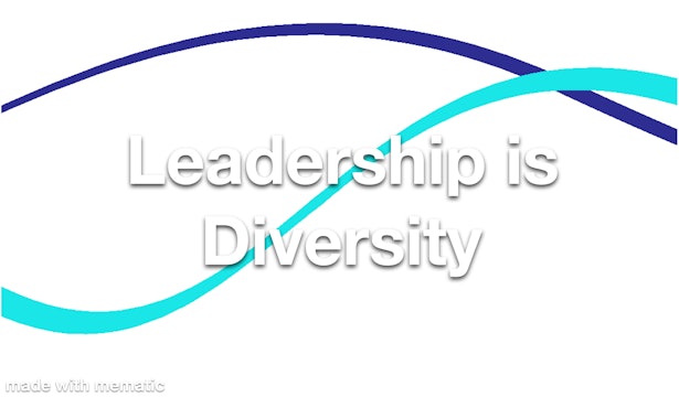 Leadership is Diversity