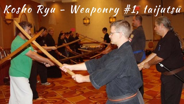 Weaponry #1 Iaijutsu