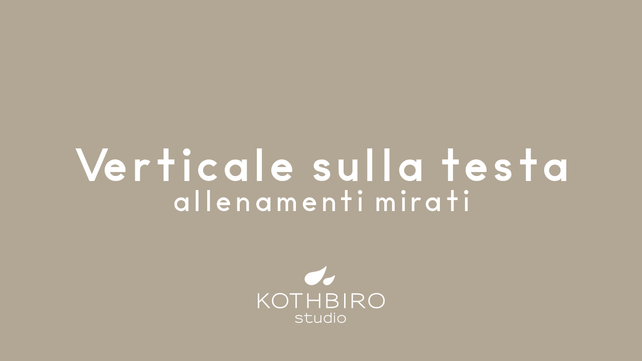 Verticale sulla testa