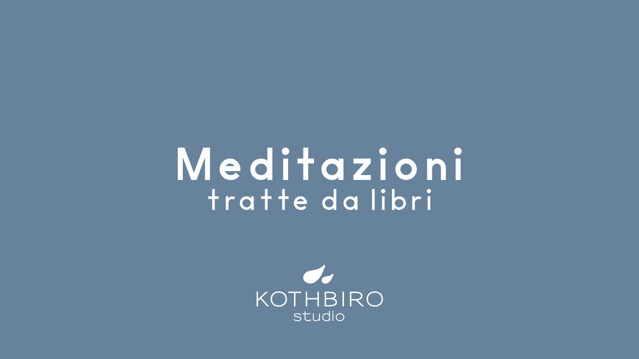 Meditazioni tratte da libri