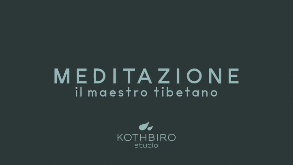 Meditazione - il maestro tibetano