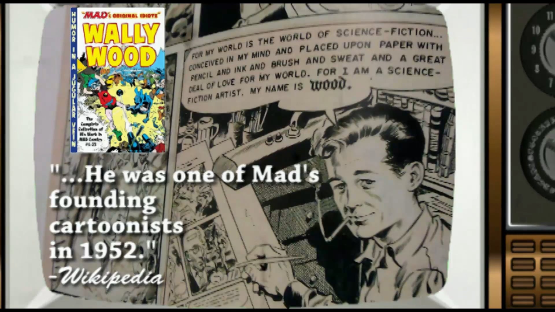 Kount Kracula's Review Showcase: - IDW's 'Woodworks' Hardcover Wally Wood tribute & Justin McConnell's 'Skull World' Movie