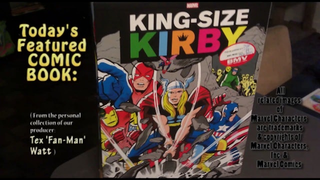 Kount Kracula's Review Showcase: Season 5, Episode 1 Marvel Comic's 'King Size Kirby' (SLIPCASE) Hardcover Jack Kirby tribute review & professional Zombie actor, Johnny "Ghoulash" Migliore"
