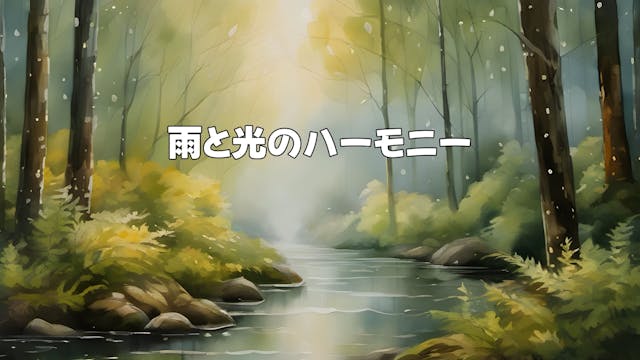 雨と光のハーモニー - Harmony of Rain and Light