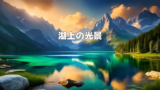 湖上の光景 - Scenery on the Lake