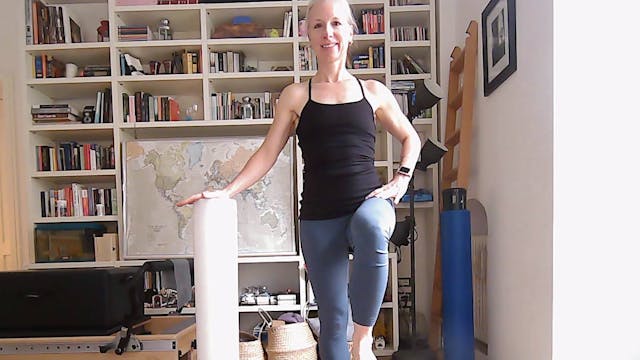 Lavorando In Piedi Per L'Equilibrio