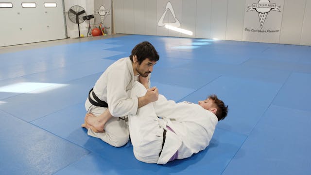 Half Guard with  Knee Shield 