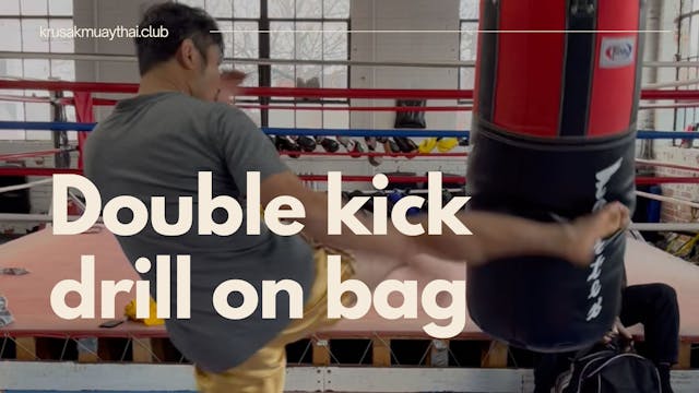 Double Kick Drill