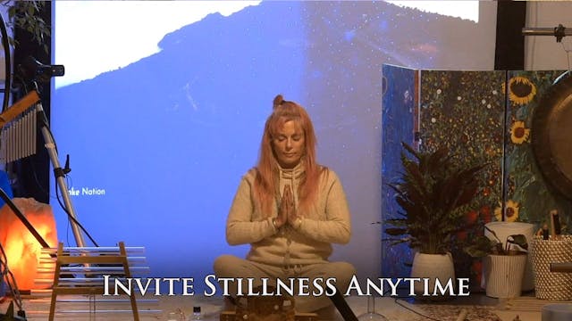 Invite Stillness at Anytime