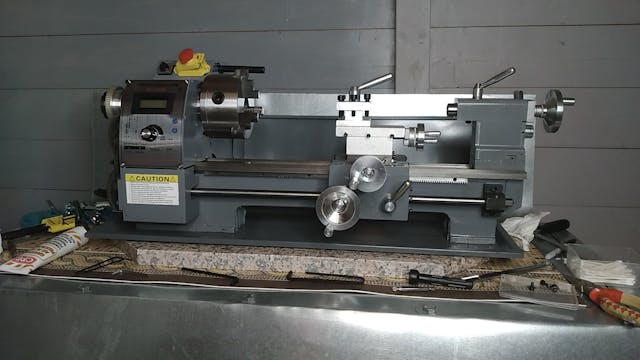 Part 18. Mini-Lathe - Lathe first run...