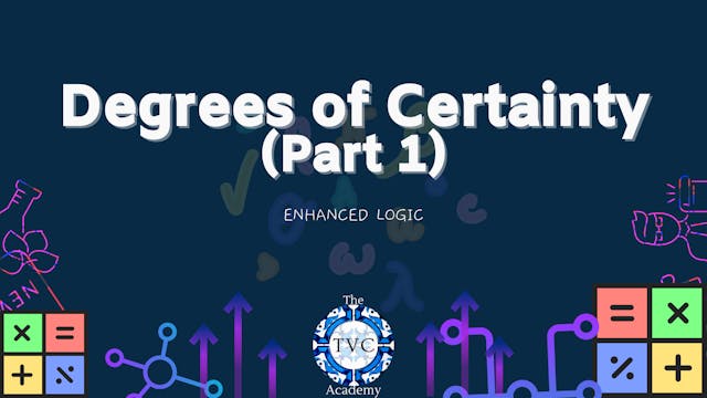 14. Degrees of Certainty (Part 1)