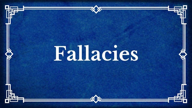 17. Fallacies