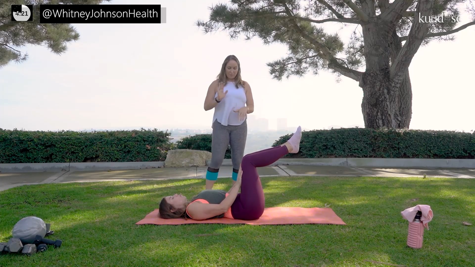 5 Minute Prenatal Core Warmup (All Levels)