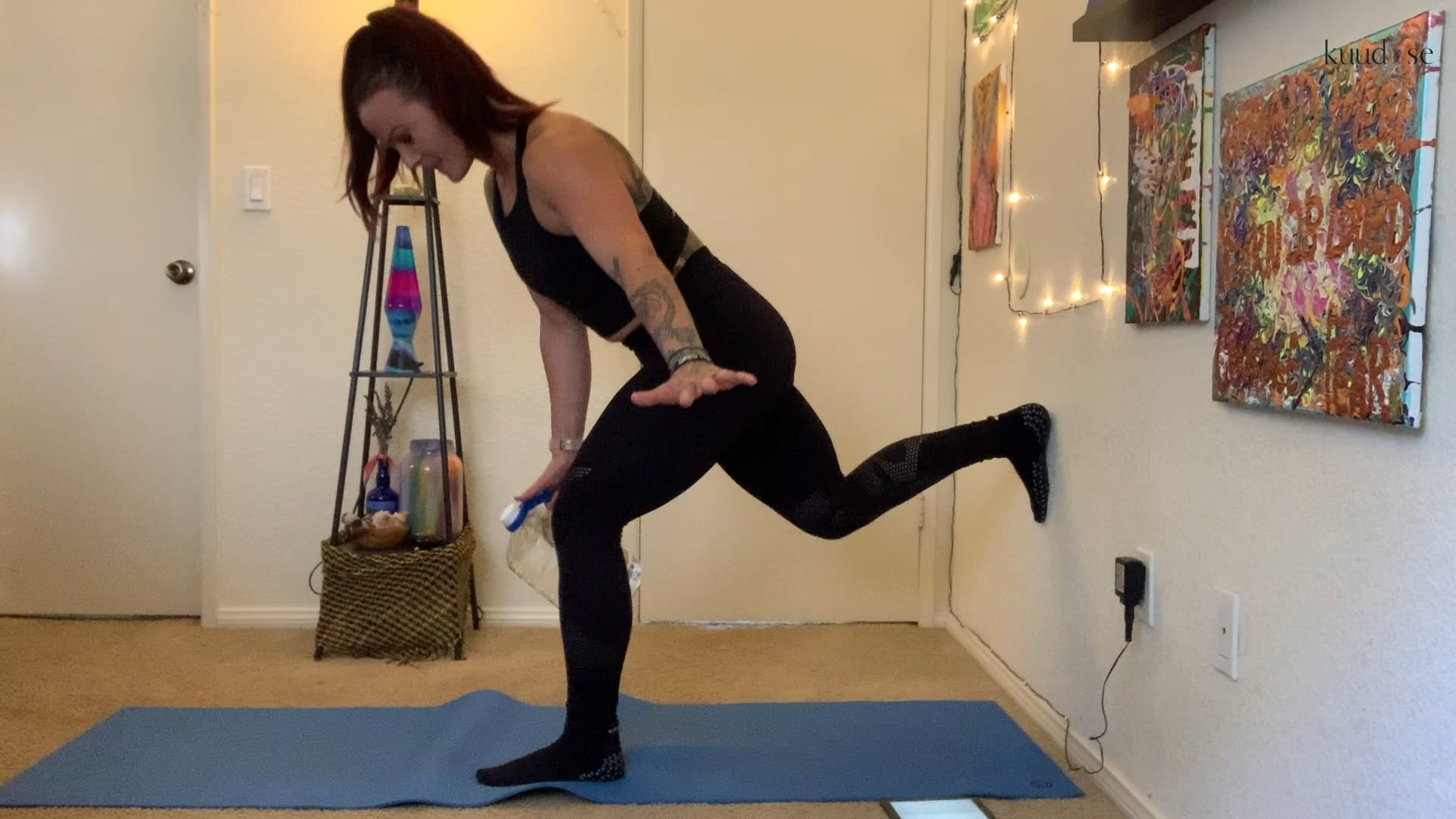 10 Minute Wall Workout