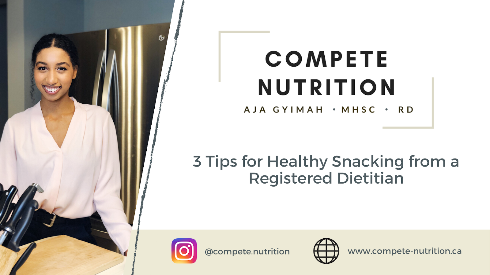 3 Tips for Healthy Snacking