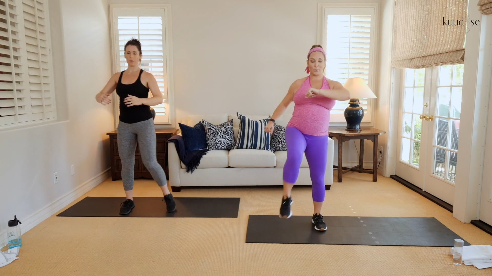 15 Minute Prenatal Cardio Workout (No Equipment)