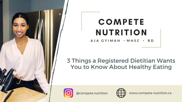 3 Things Everyone Should Know About Health Eating