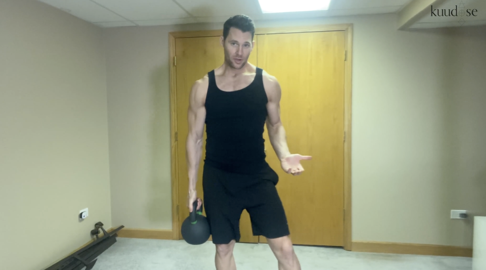 10 Minute Kettlebell Leg Workout (All Levels)