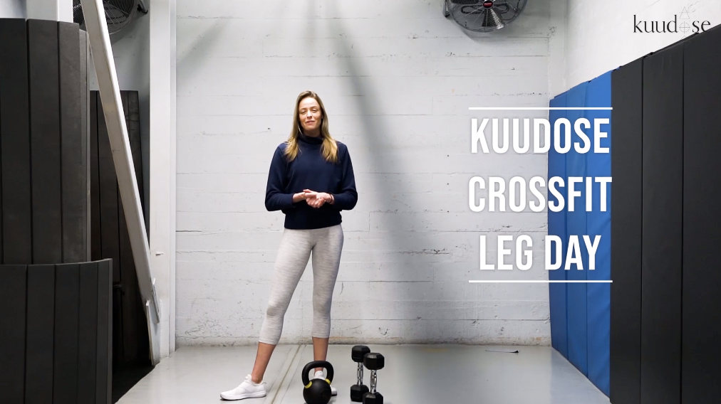 20 Minute CrossFit Legs (All Levels, With Weights) 