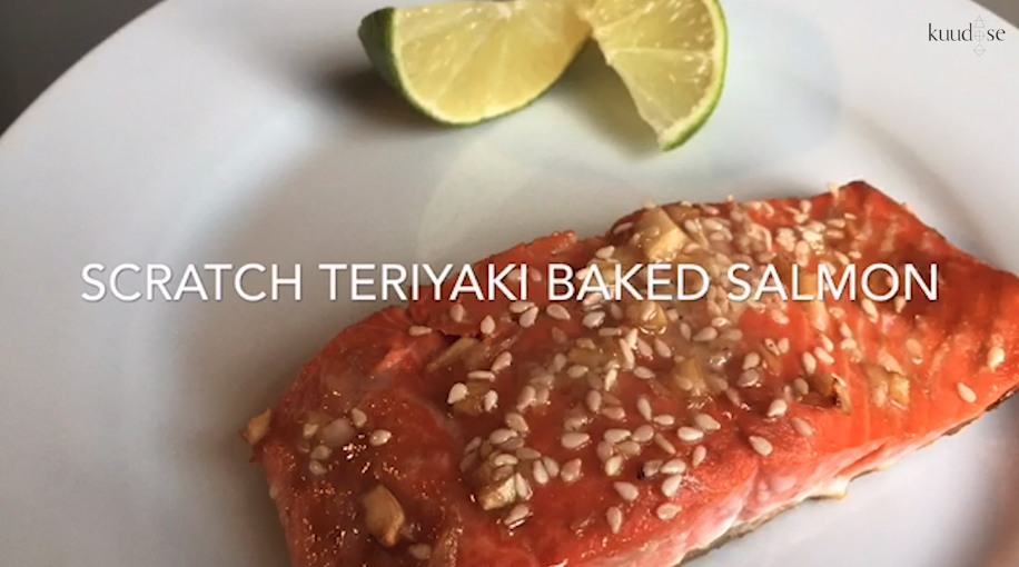 Scratch Teriyaki Baked Salmon (Recipe)